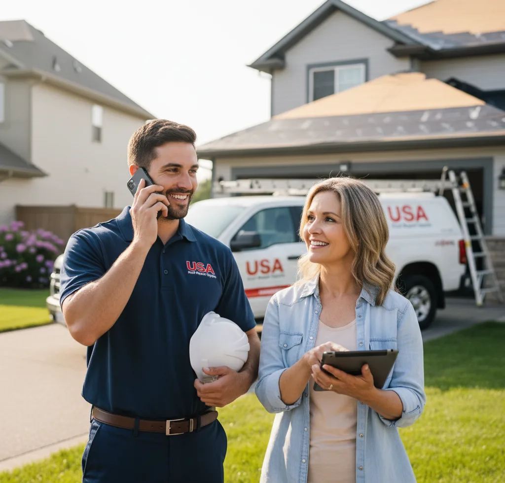 USA Roof Repair Experts customer support in Greenbrae